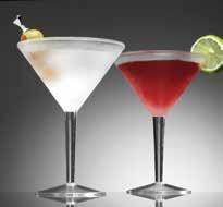 Durable break resistant acrylic is ideal for both indoor and outdoor use. Colour box. Iced Martini (Set of 2) 17410 Capacity: 10 oz.