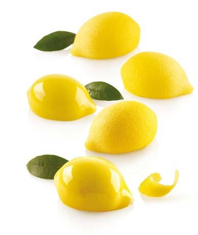 LIMONE & LIME 30 The Mediterranean flavours of the Amalfi Coast lemons will be enclosed in your preparations made with LIMONE & LIME 30 mould by Silikomart Professional.