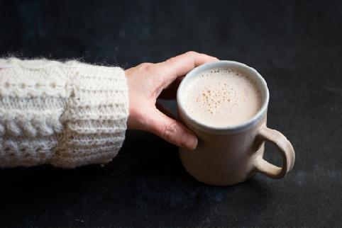 MACA HOT CHOCOLATE Maca is a fantastic food for balancing hormones, it has a lovely malty sweet taste and works beautifully in this hot chocolate.