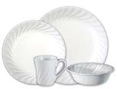 6cm Luncheon Plate 071160100589 6 1125481 17cm Bread & Butter Plate 071160100596 6 1125482 532mL Soup/Cereal Bowl 071160100602 6