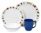 6cm Luncheon Plates, 532mL Soup/Cereal Bowls 071160087682 2 1065266 26cm Dinner Plate 071160023680 6 1065269 21.