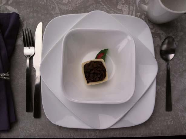 7cm Dinner Plates, 22.9cm Luncheon Plates, 650mL Soup/Cereal Bowls 071160058101 1 1069958 16pc Set - Includes 4 each: 26.