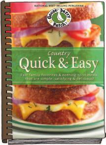 A handy cookbook to for any kitchen, it keeps familyfavorites organized.