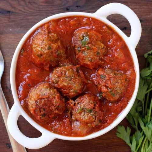 Tuesday, 12th June 2018 Moroccan Meatballs (Paleo) Active Time: 1h 0m Total Time: 1h 0m For the meatballs: 1 tablespoon fresh parsley 1 teaspoon paprika 3/4 teaspoon ground cumin 1/2 teaspoon coarse