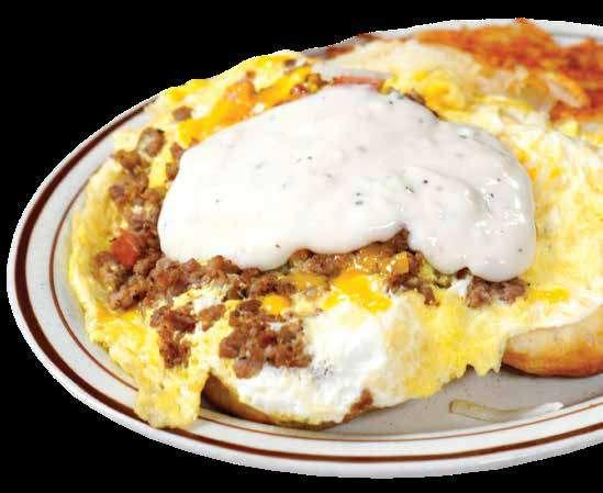 BREAKFASTALL DAY! Ask your server about our daily breakfast specials!