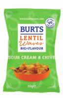 Lentil Waves - Burts Buy 4 cases & get the 5th FREE
