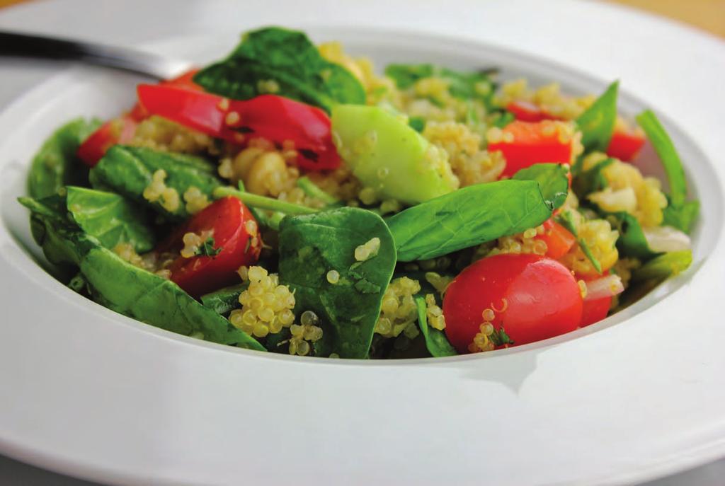 11 Spinach Quinoa Pilaf Serves 5 Prep/cooking time: Approximately 35 minutes 2 tsp.