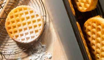 Light, crunchy and scrumptious it has all the taste sensations you would expect from a Brussels waffle.