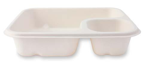 5-Compartment Food Tray Grab & Go Containers
