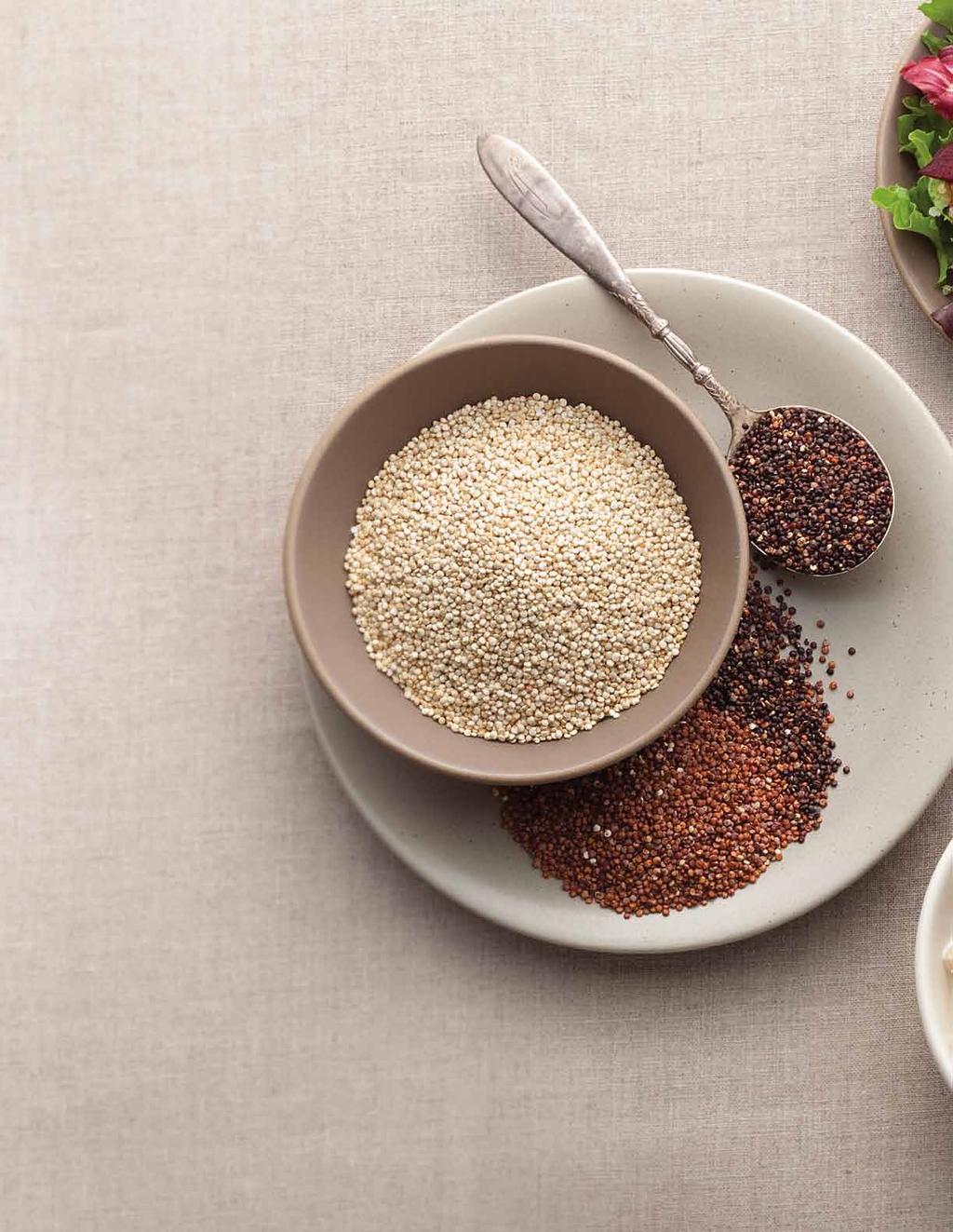 Quinoa: The Super Seed High in protein and glutenfree, quinoa is a nutritious seed that puts conventional whole grains to shame. By Karen Olson Call it the seed that eats like a grain.