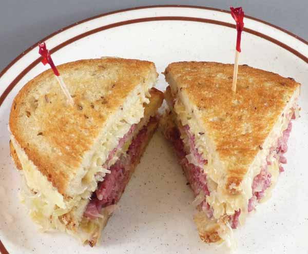Served with coleslaw, potato salad or potato chips and pickle... 9.99 Kincaid-Triple Decker turkey, swiss cheese and coleslaw grilled lightly together with thousand island dressing on rye bread.