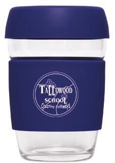 lid, flip-top & band colours (5 combinations per order) Cup colours: sky & navy blue, yellow, black, red, dk & lt