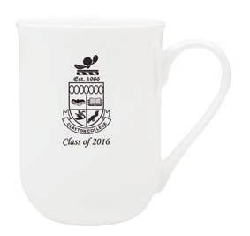 85 Minimum Quantity 36 Size 80w x 95h mm Printed full colour wrap around Add individual names to mug at no charge - (list must be supplied in an excel spreadsheet) Latte White Ceramic Mug 355ml