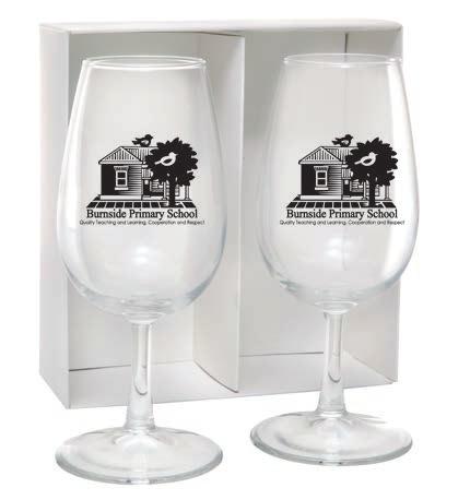 piece gift box printed in full colour on the front Edu-Quip Wine Glass 215ml Boxed Set of 2 EQUIPSET 100