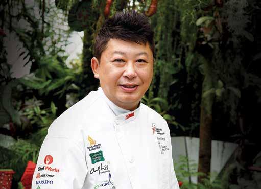 CHEF S TALK I SINGAPORE Competitive Spirit Swissotel Merchant Court Executive Chef Louis Tay describes his other role as Singapore National Culinary Team Leader FT(Foodtalk): You have spent most of