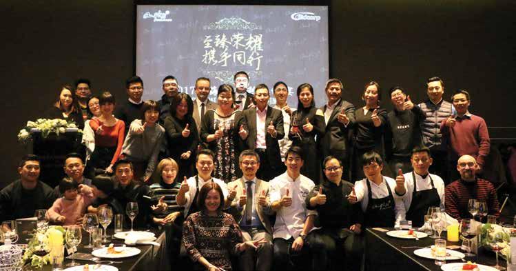 CHINA TALK I SHANGHAI SHANGHAI 上海 Angliss Shanghai 10 th Anniversary Dinner Angliss Shanghai recently held a 10 th anniversary dinner to thank customers and brand partners for their