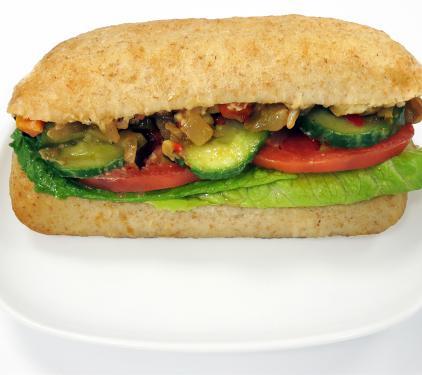 PAGE 9 GOURMET SANDWICHES ROASTED VEGETABLE & HUMMUS MULTIGRAIN CIABATTA (3 x 6 ) Item #: 8078 Pack Size: 3 x 272g a