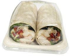 PAGE 12 WRAPS THAI CHICKEN WHOLE WHEAT WRAP Item #: 5320 Pack Size: 3 x 251g tender chicken breast with a cabbage and pepper mix, cream