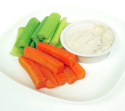 1g Sodium: 428mg (per 100g) UPC #: 825349018130 CARROT CELERY & RANCH SNACK CUP Item #: 1815 Pack Size: 6 x