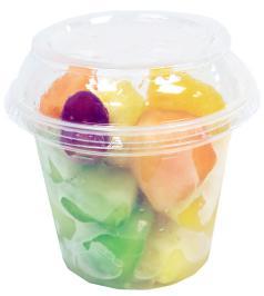 PAGE 41 SNACK CUPS DELUXE FRUIT SNACK CUP Item #: 1819 Pack Size: 6 x 190g Shelf Life: 6 days a medley of cantaloupe, pineapple, and honeydew