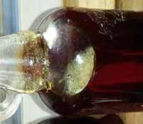 Syrup that is packaged at improper density can result in mold or crystals forming.