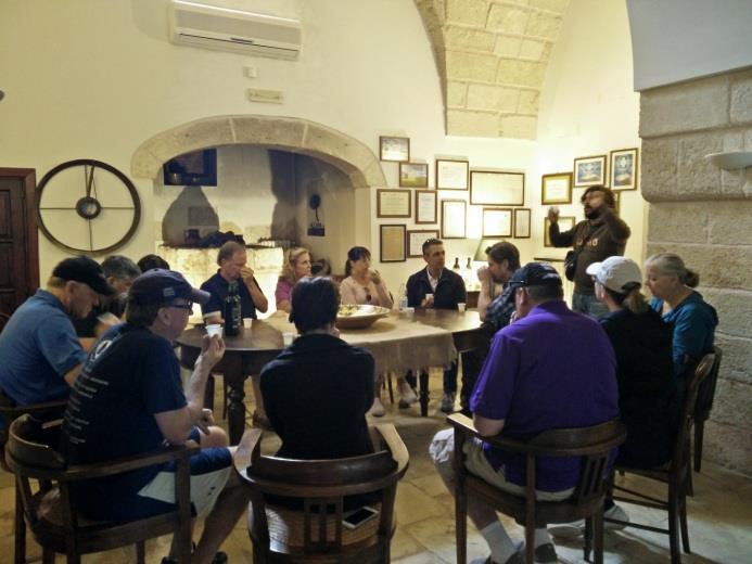 Biking from/to properties to the Masseria with our two-wheels local experts Visit and oil tasting experience at Masseria with Alessandro The 20 km round trip