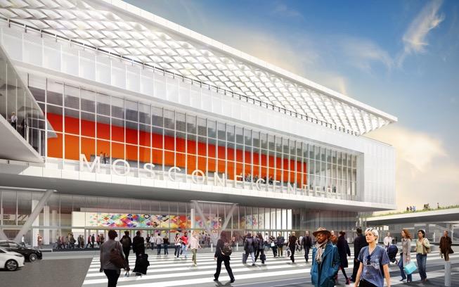 Moscone Construction is Complete Light and