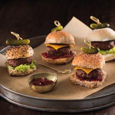 FOR FRESHNESS Our premium burgers are quickly and individually frozen from fresh to lock in flavour and the attributes associated