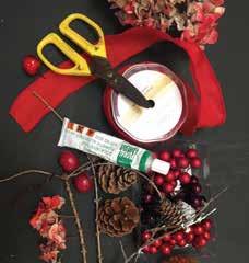 Festive table decoration workshop with Alison Doxey and two-course lunch