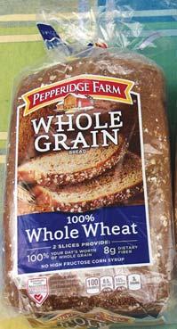 2/ 5 Pepperidge Farm Wide Pan Breads 24 oz. loaves.