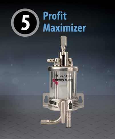 Maximizes Keg Yield & Eliminates Waste Maintains Beer Temperature from Walk-in Cooler to the Faucet