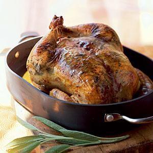 Simple Brined, Mushroom-Sage Extra Virgin Olive Oil Basted Turkey 1 Turkey about 12 pounds For The Brine 1 1/2 cups kosher salt 2 1/2 gallons cold water Roasting 3 tablespoons Mushroom Sage Extra