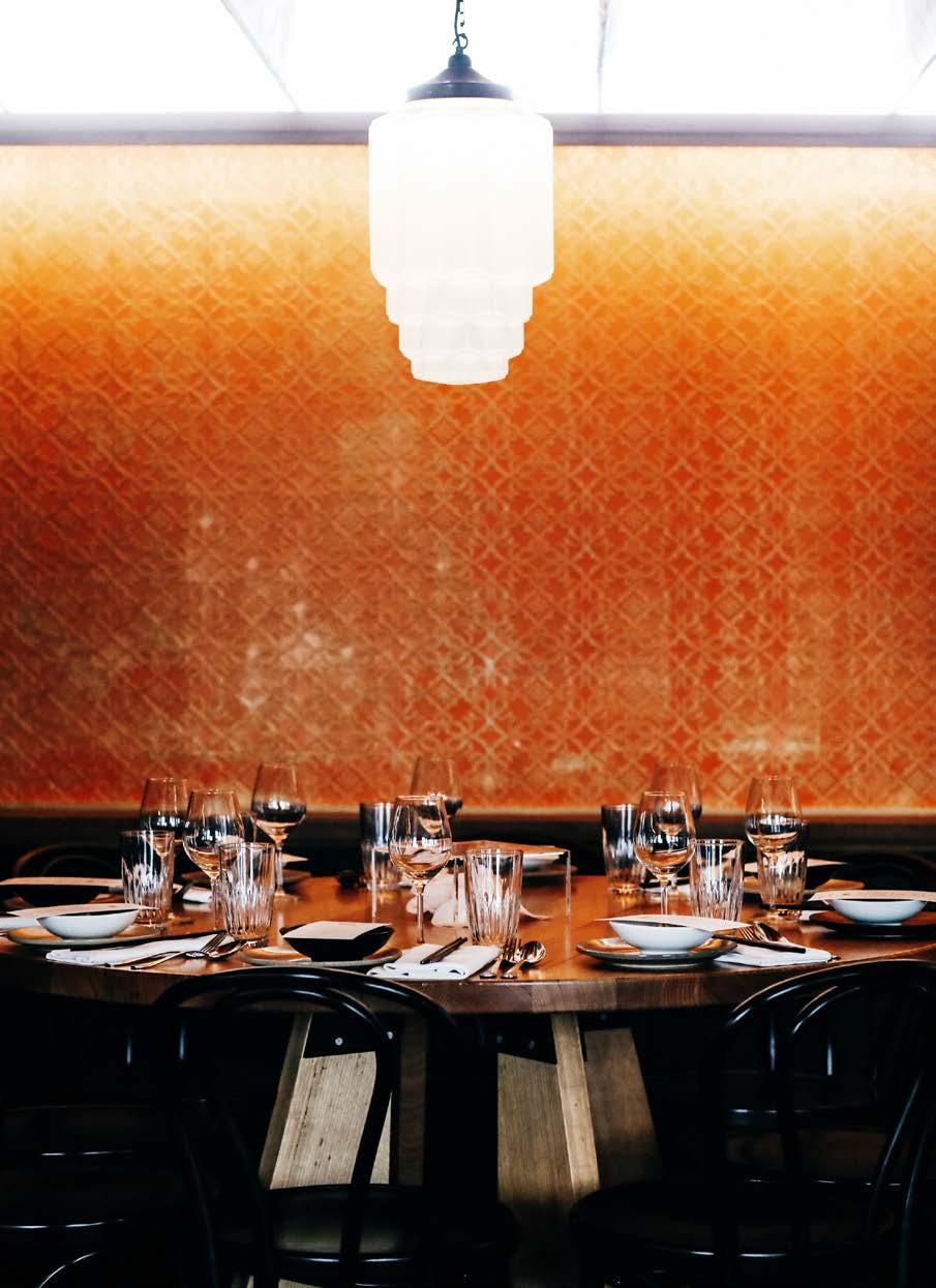 PG 2 WELCOME// CHINA DINER REPRESENTS A CONTEMPORARY APPROACH TO ASIAN DINING, IN A STYLISH VENUE INSPIRED BY 1930S SHANGHAI.