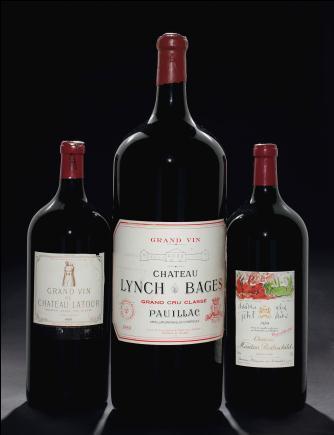 Mouton-Rothschild Pauillac, 1er cru classé 1 bottle Estimate: $3,000-4,000 Lot 416-418 1998 Château Trotanoy Pomerol (3 available) Estimate: $2,000-3,000 Lot 549