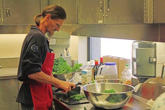 Our Community Kitchen runs each Thursday out of our fully equipped commercial kitchen at