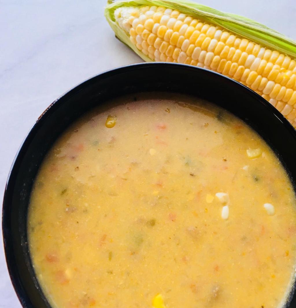 Decadent Spicy Sweet Corn Chowder This delicious, creamy soup isn t as decadent as you might think.