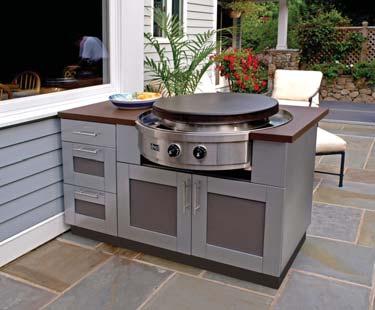 your outdoor kitchen.