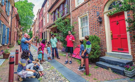 nergetic, informative guides illuminate spots like Franklin Court, Independence Hall, Carpenters Hall, Christ Church and the Betsy oss House, whetting appetites for further explorations. 215.389.