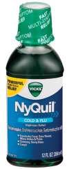 Liquid Vicks DayQuil or NyQuil