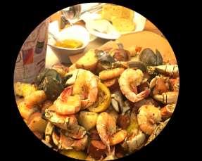 Low Country Boil Menu Summer Salad Mixed Field