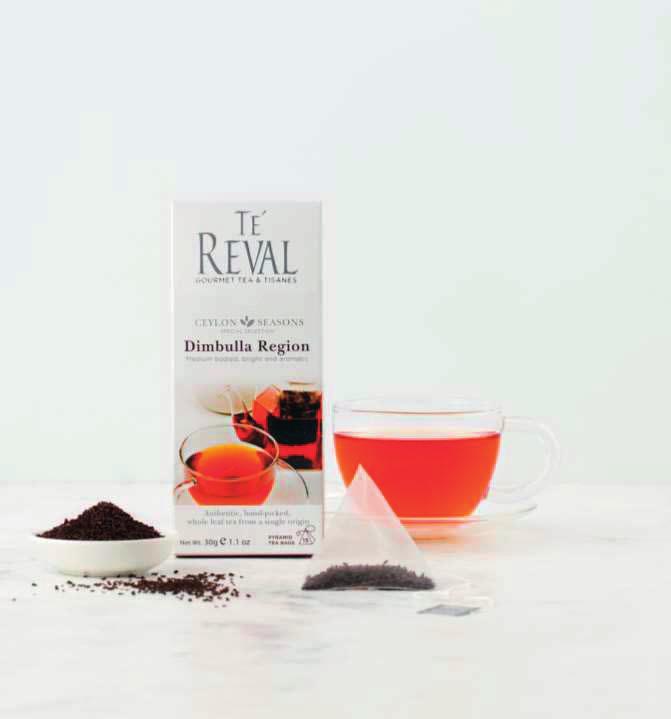 .. strong, full-bodied Ruhuna tea with hints of caramel, and a mellower character from the Kandy region. True perfection.