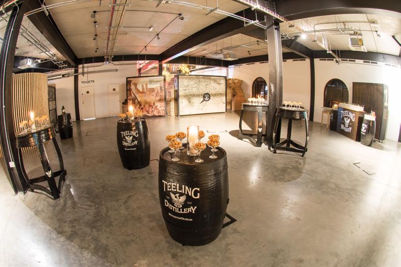 EXHIBITION SPACE HOST YOUR EVENT SURROUNDED BY THE HISTORY OF IRISH WHISKEY AND ITS REVIVAL THROUGH TEELING WHISKEY.