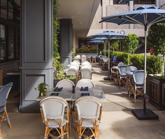 OUR SPACES PATIOS Take advantage of beautiful weather on either of our two