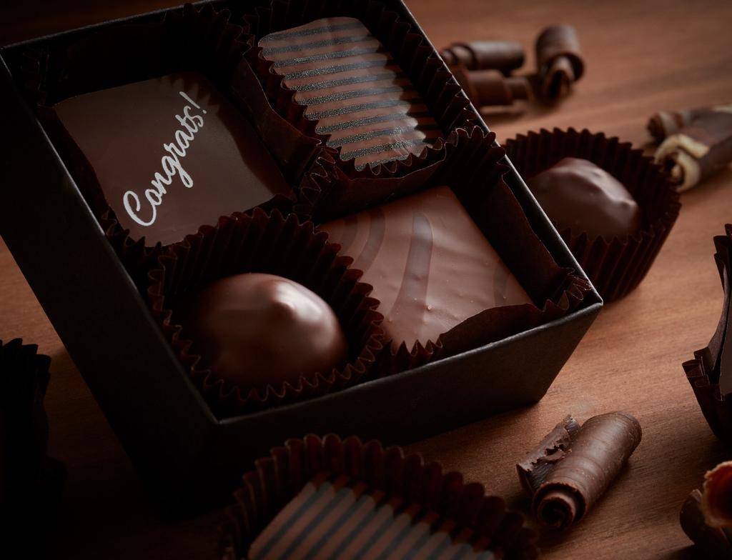 Custom Chocolate Order Easy Custom Guidelines Our Concierge team is ready to assist you in arranging the details of your custom order. Call 800.500.3396 or e-mail concierge@ recchiuti.