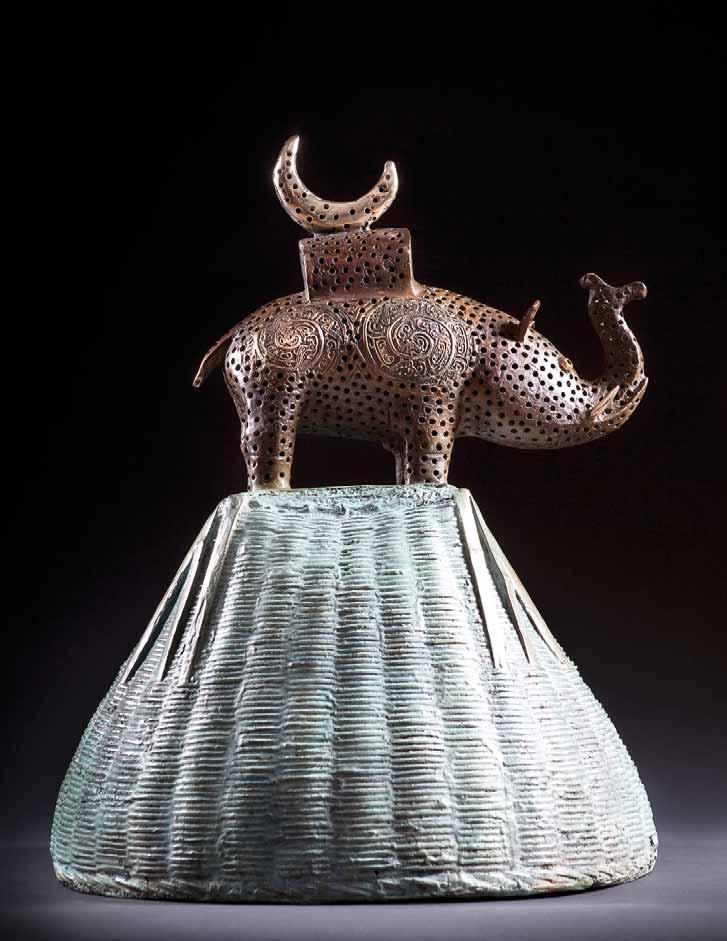 435. Sculpture DIEU DE L ABONDANCE Richard Texier 2006 US$ 27000/35000 HK$ 200000/300000