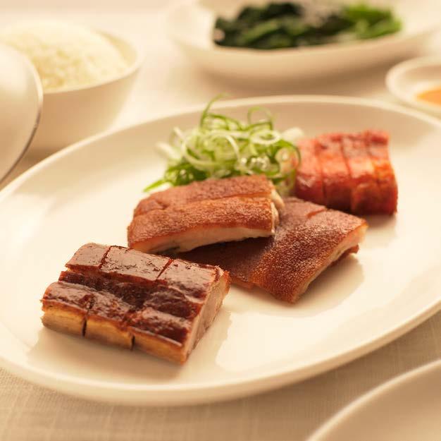EKING DUCK A variation of roast duck was prepared for the Emperor of China in Yuan Dynasty.