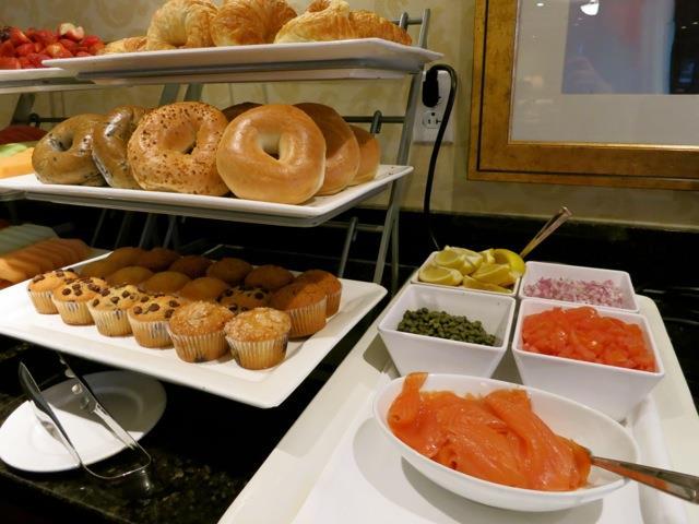 BREAKFAST Traditional Continental Breakfast Assorted Breakfast Breads Bagels with Cream Cheese Assorted Pastries and Muffins Orange Juice Hot Tea and Freshly