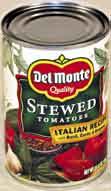 ) Del Monte Vegetables /$ 11-15.5 oz.