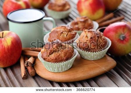 Breakfast Apple Cinnamon Muffins Serves 24 15 minutes 20-25 minutes 35-40 minutes Medium 1 C. plain, non-fat greek yogurt 2 eggs 2 Tbsp. canola oil 2 tsp. vanilla extract 1 C.