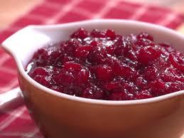 Cranberry Sauce cranberries granulated sugar orange juice 1 package, fresh 1 cup 1 cup, fresh 1. Combine Place the sugar, orange juice and cranberries in a stock pot and bring to a boil. 2.